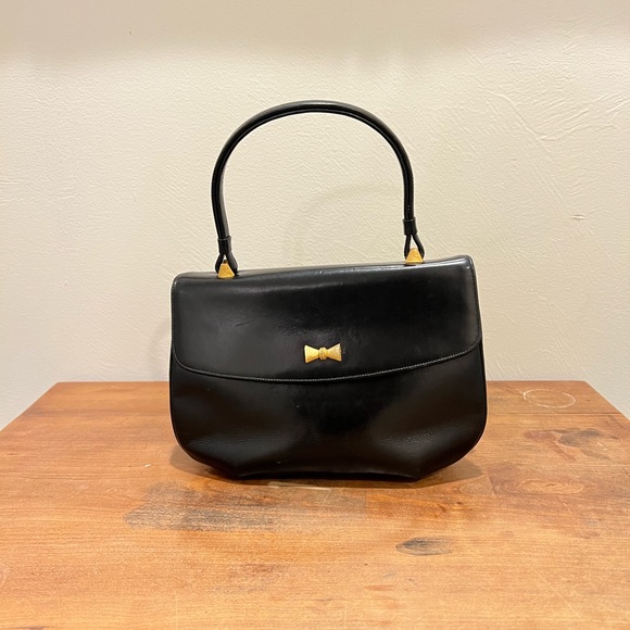 Vintage Prestige Lambskin Top Handle Handbag - Picture 2 of 10